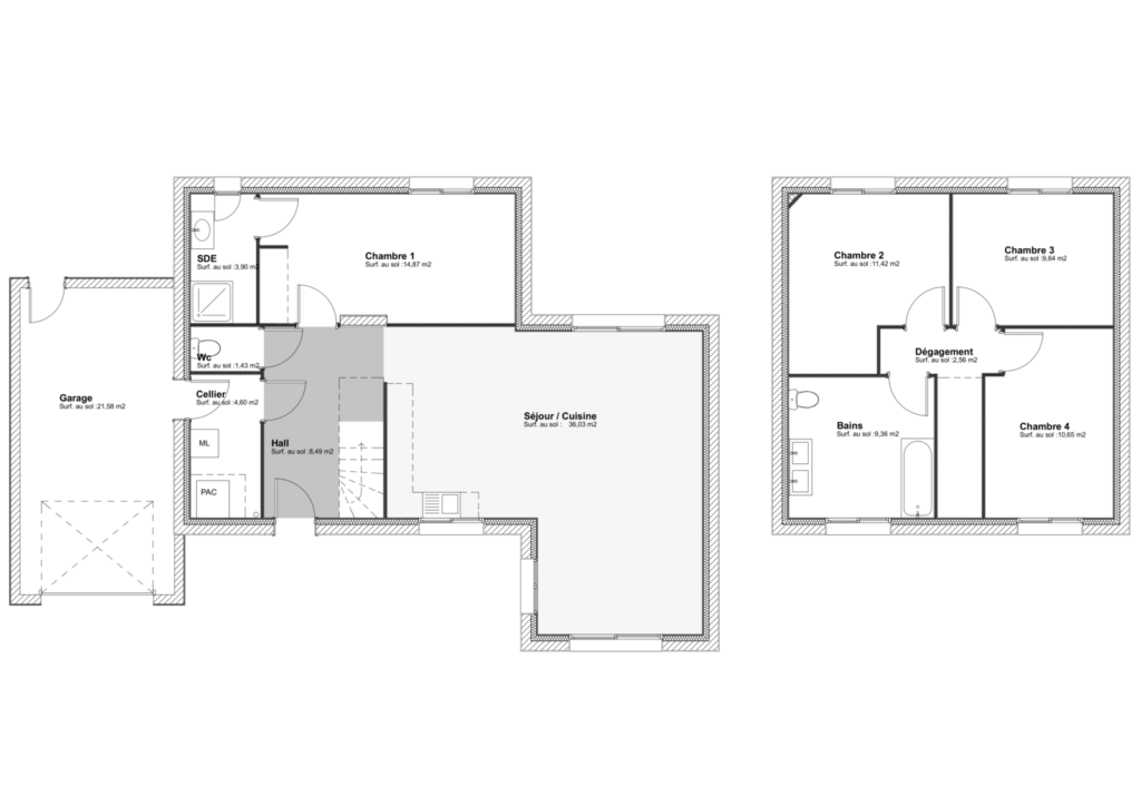 Modèle Talève - 113 m²