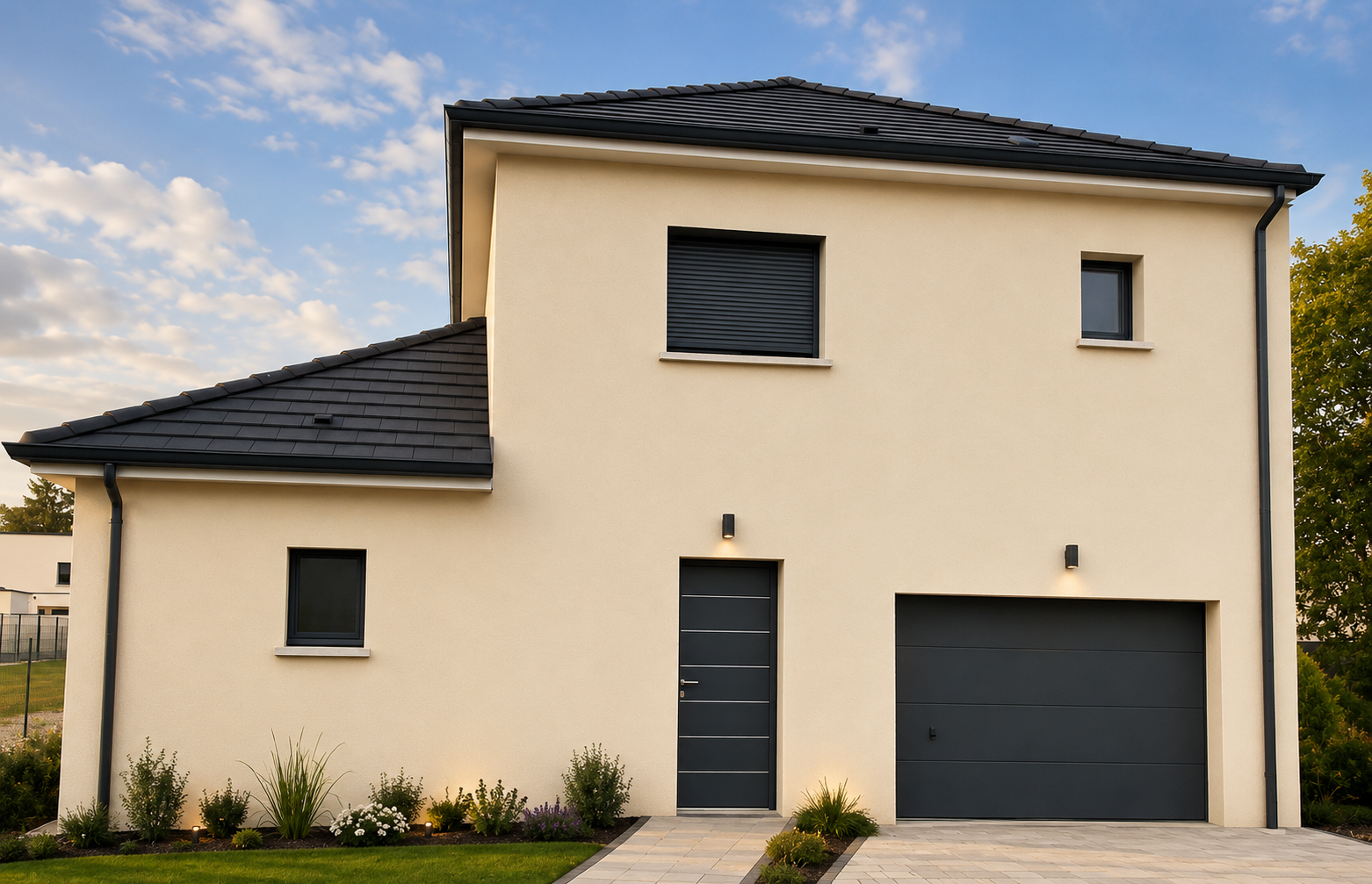 Maison à étage de 145 m² avec garage intégré