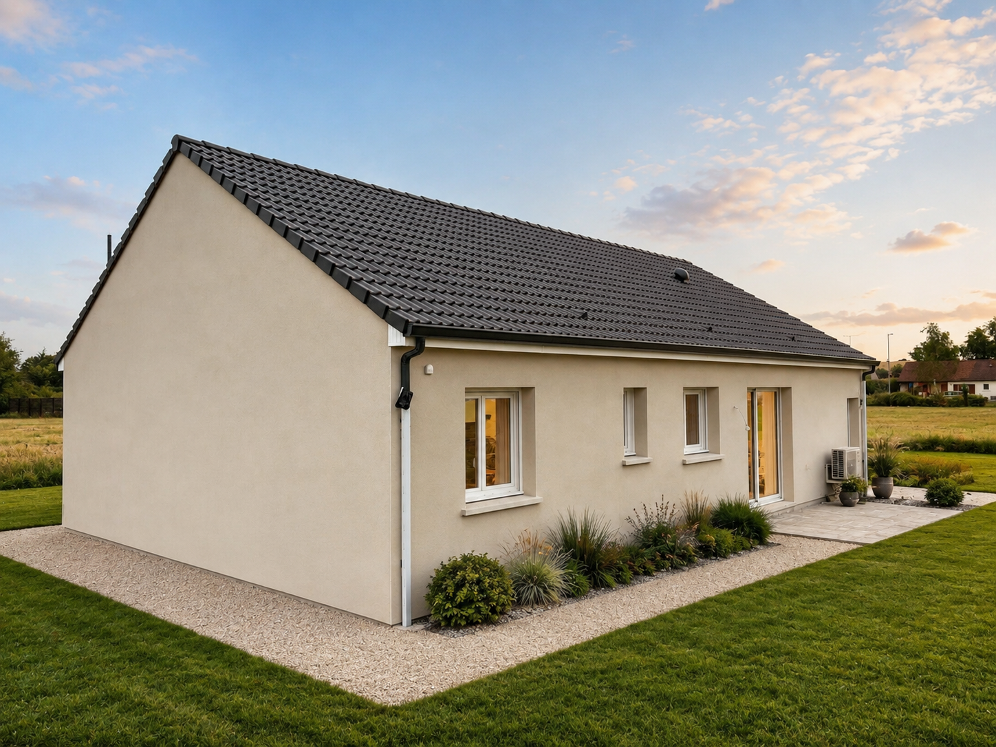 Maison de plain-pied de 95 m² avec garage