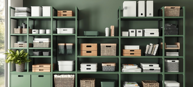 Les meilleures solutions de rangement pour une maison organisée